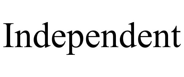 Trademark Logo INDEPENDENT