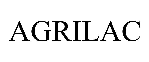Trademark Logo AGRILAC