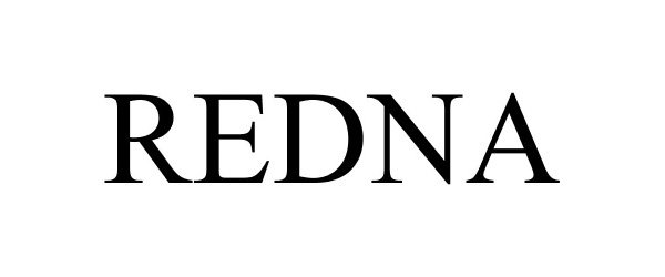 Trademark Logo REDNA