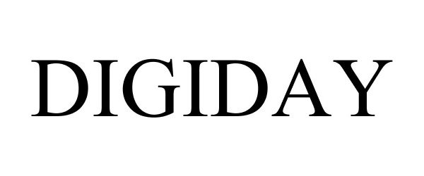 Trademark Logo DIGIDAY
