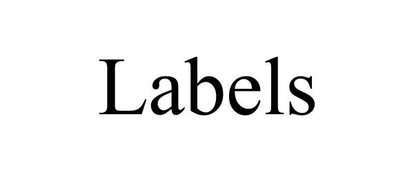 Trademark Logo LABELS