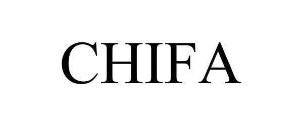Trademark Logo CHIFA