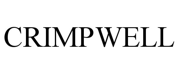 Trademark Logo CRIMPWELL