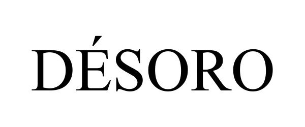 Trademark Logo DÃSORO