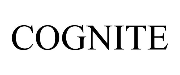 Trademark Logo COGNITE