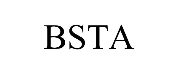 Trademark Logo BSTA