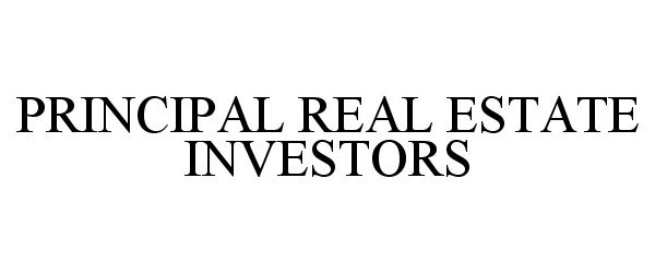 PRINCIPAL REAL ESTATE INVESTORS