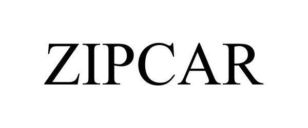 Trademark Logo ZIPCAR