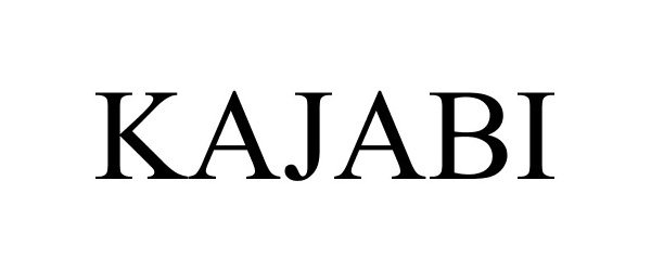 Trademark Logo KAJABI