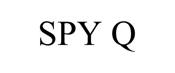 Trademark Logo SPY Q