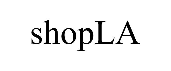 Trademark Logo SHOPLA