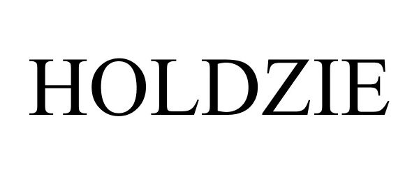 Trademark Logo HOLDZIE