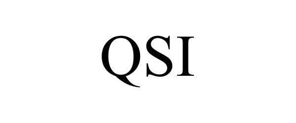 Trademark Logo QSI