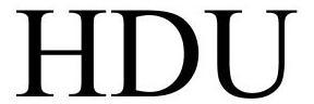 Trademark Logo HDU