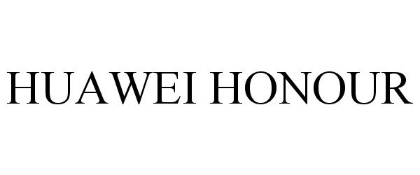  HUAWEI HONOUR