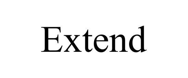 Trademark Logo EXTEND