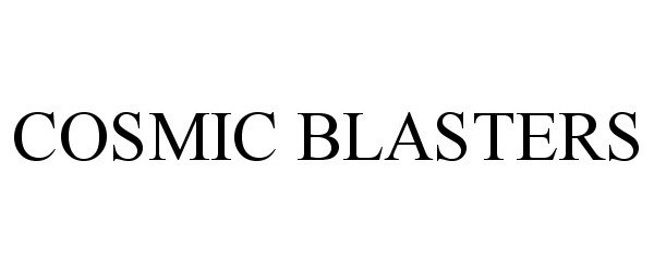 Trademark Logo COSMIC BLASTERS