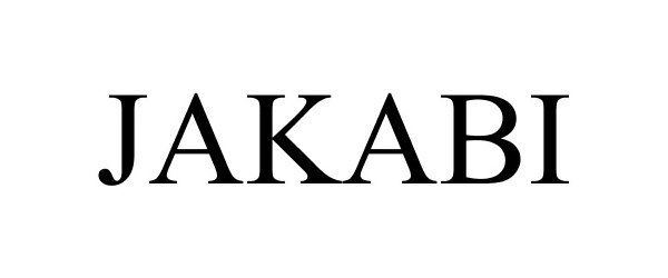 Trademark Logo JAKABI