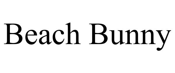 Trademark Logo BEACH BUNNY