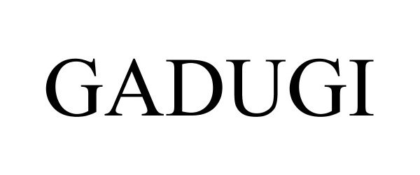 Trademark Logo GADUGI