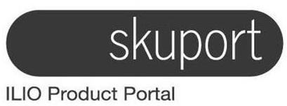 Trademark Logo SKUPORT ILIO PRODUCT PORTAL