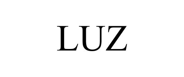 Trademark Logo LUZ