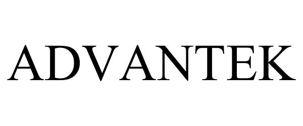 Trademark Logo ADVANTEK