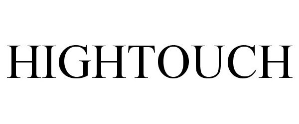 Trademark Logo HIGHTOUCH