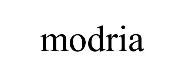 Trademark Logo MODRIA