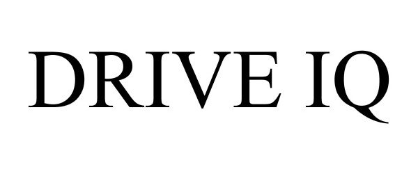 Trademark Logo DRIVE IQ
