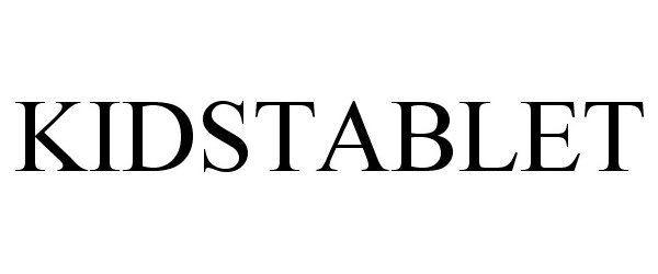Trademark Logo KIDSTABLET