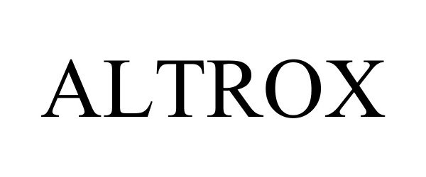 Trademark Logo ALTROX