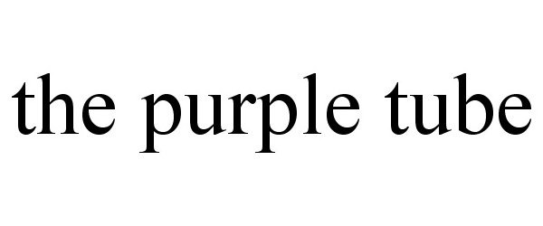 Trademark Logo THE PURPLE TUBE