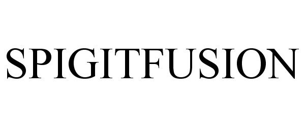 Trademark Logo SPIGITFUSION