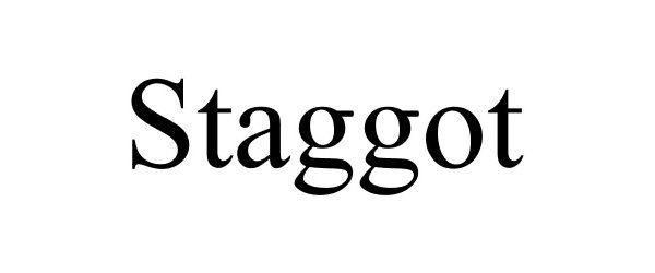 Trademark Logo STAGGOT