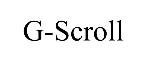Trademark Logo G-SCROLL