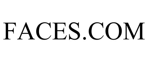 Trademark Logo FACES.COM