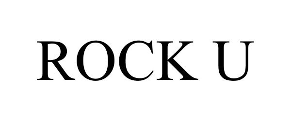 Trademark Logo ROCK U