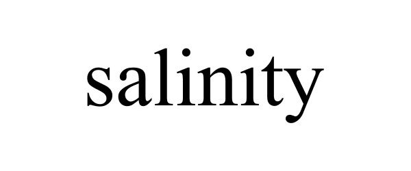 Trademark Logo SALINITY