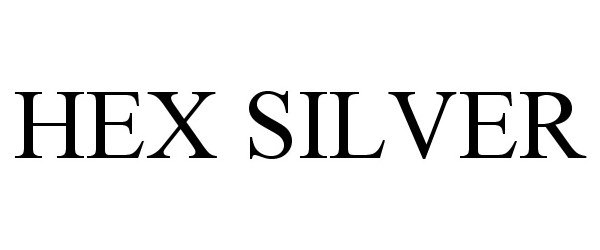 Trademark Logo HEX SILVER