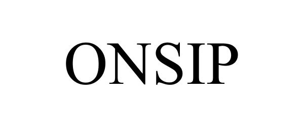 Trademark Logo ONSIP