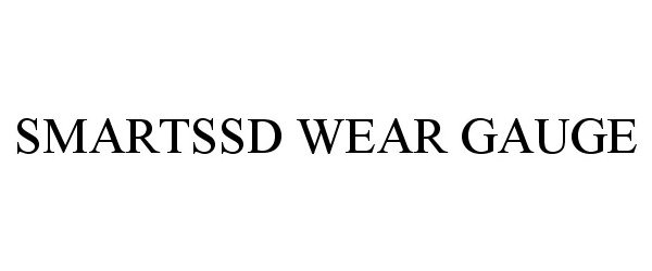 Trademark Logo SMARTSSD WEAR GAUGE