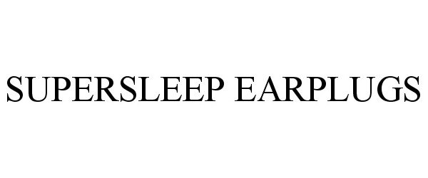 Trademark Logo SUPER SLEEP