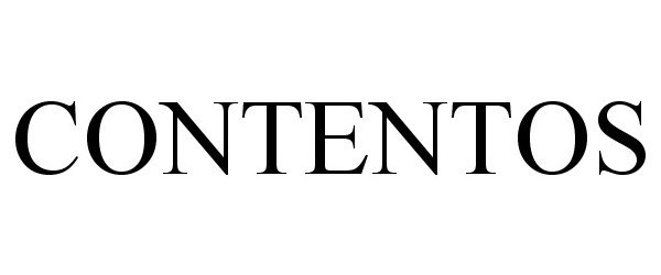 Trademark Logo CONTENTOS