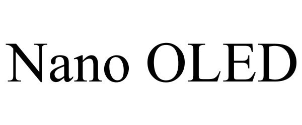 Trademark Logo NANO OLED