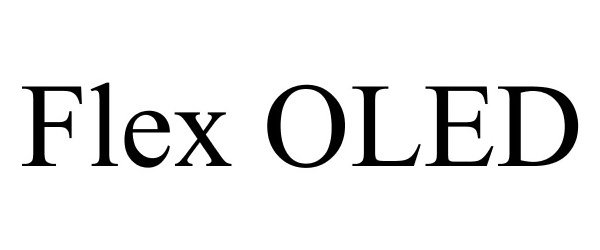 Trademark Logo FLEX OLED