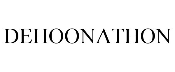 Trademark Logo DEHOONATHON