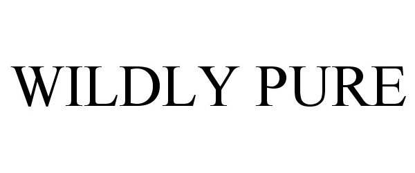 Trademark Logo WILDLY PURE