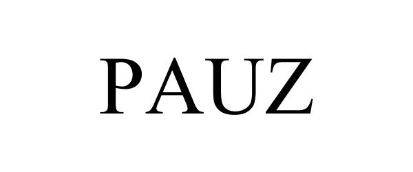 Trademark Logo PAUZ