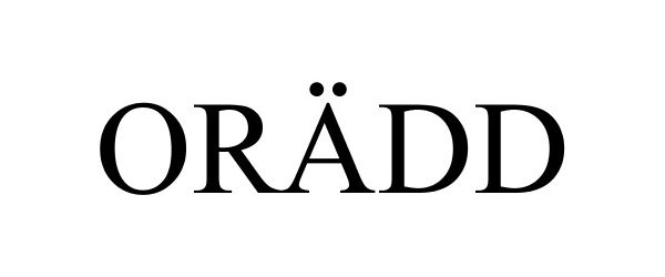 Trademark Logo ORÃDD